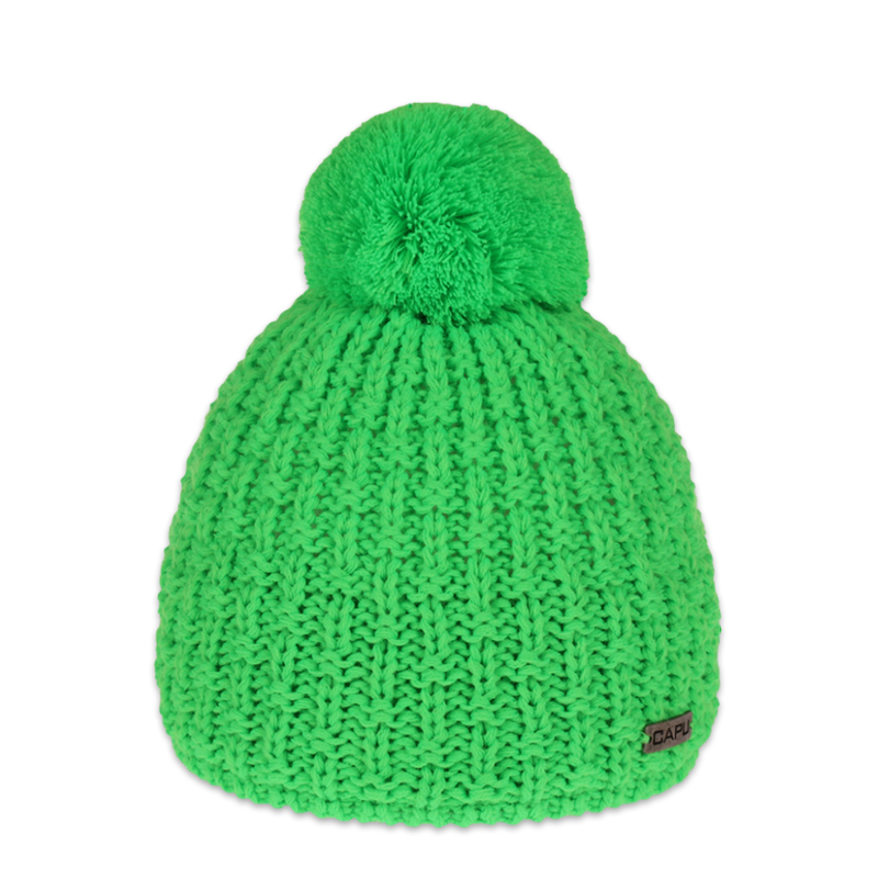 Dětská čepice s akrylovou bambulí
