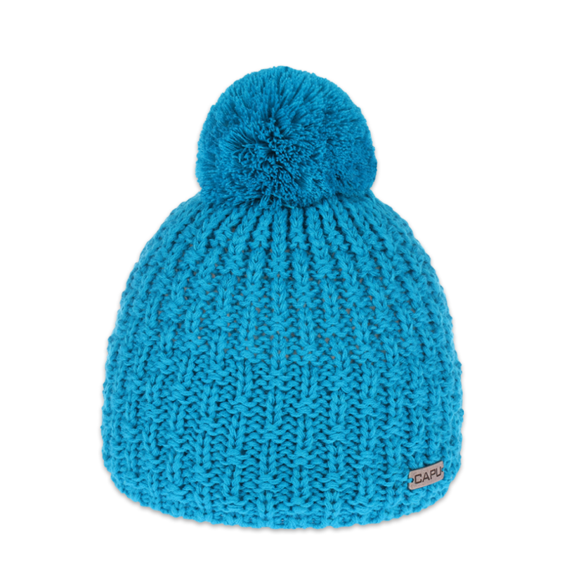 Dětská čepice s akrylovou bambulí