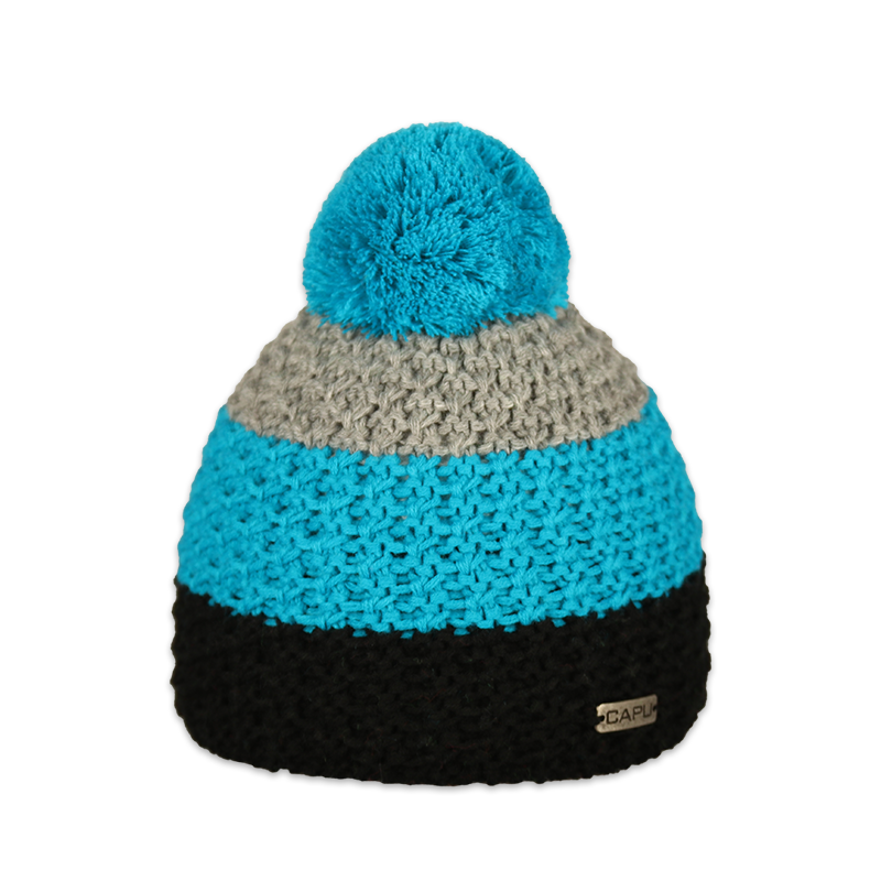 Dětská čepice s akrylovou bambulí