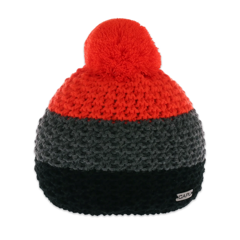 Pánská čepice s akrylovou bambulí