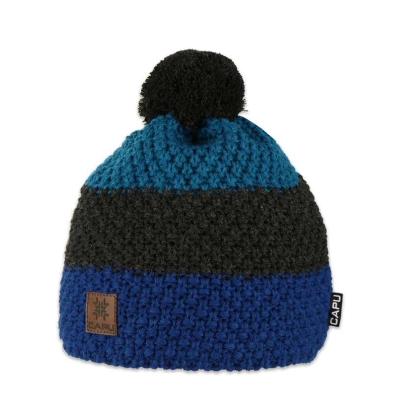 Pánská čepice s akrylovou bambulí