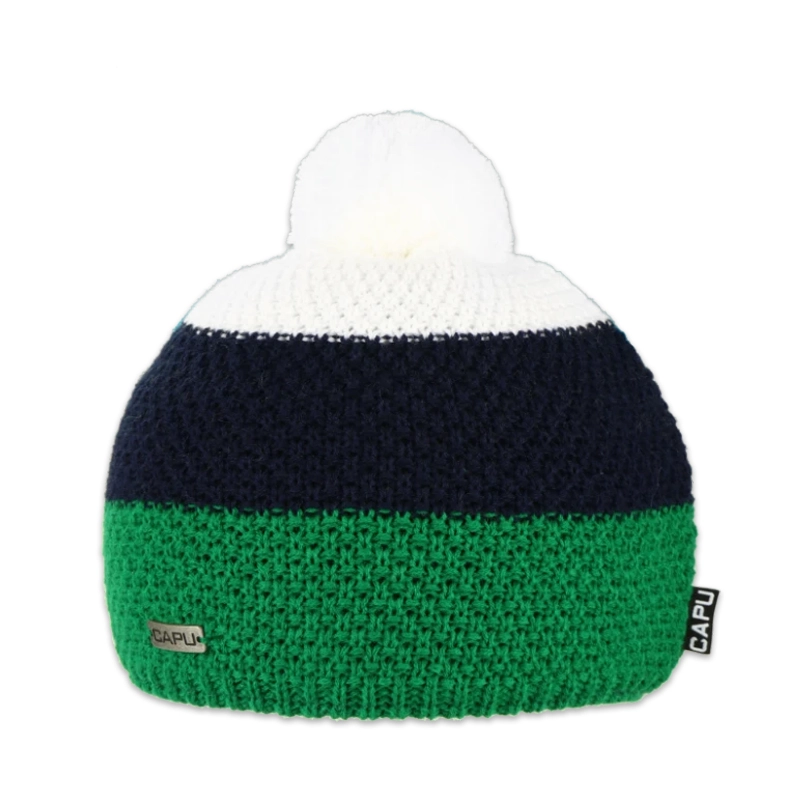 Pánská čepice s akrylovou bambulí