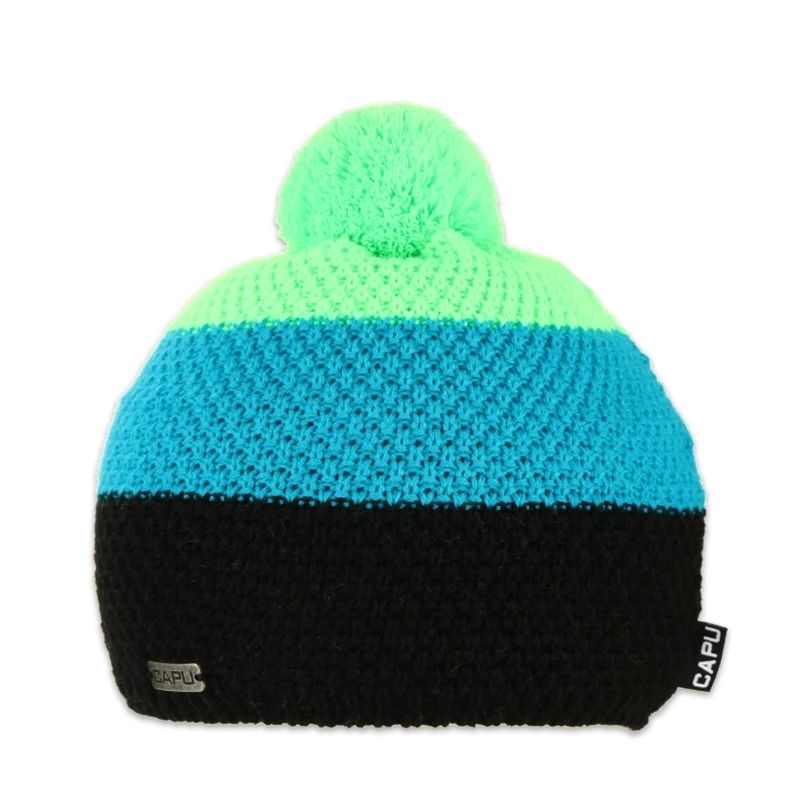 Pánská čepice s akrylovou bambulí