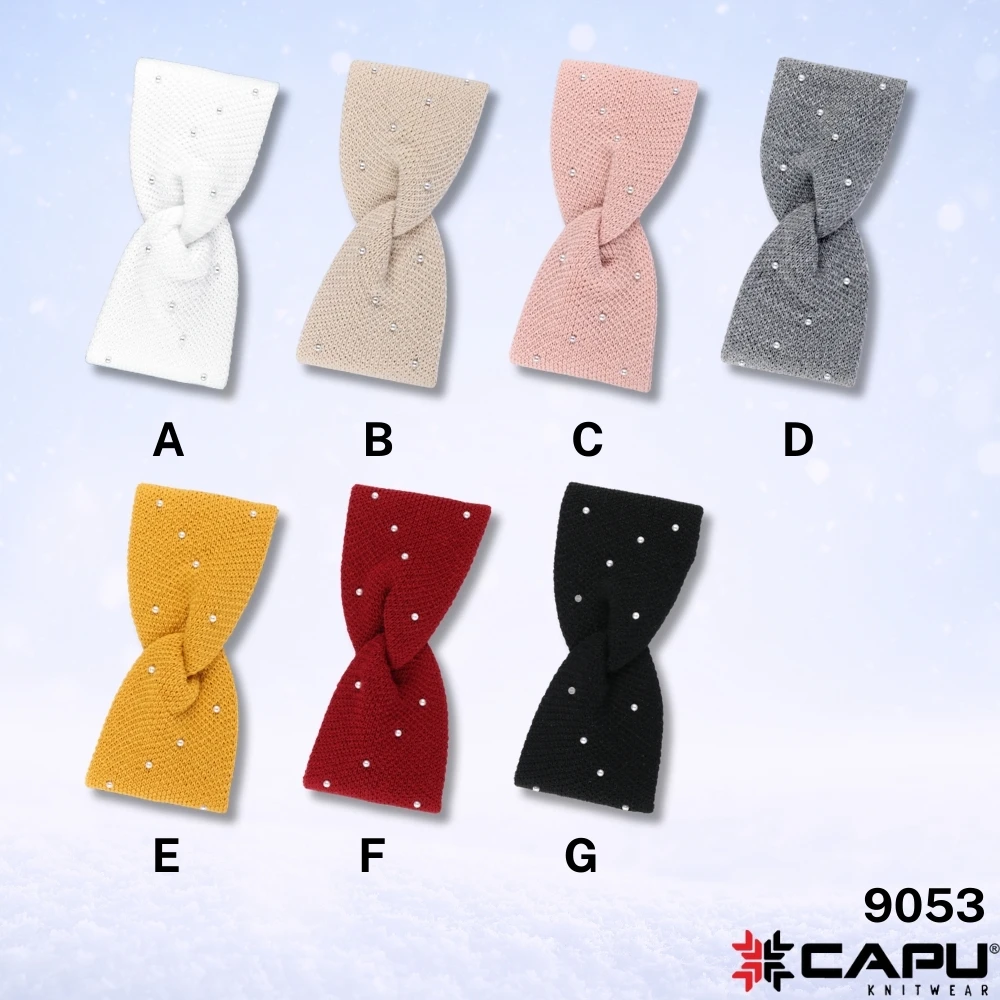 Dámská čelenka s perličkami