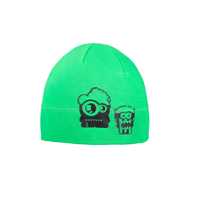 Dětská bavlněná jarní čepice béžová – tenká jednovrstvá (52-56 cm)