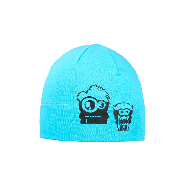 Dětská bavlněná jarní čepice béžová – tenká jednovrstvá (52-56 cm)