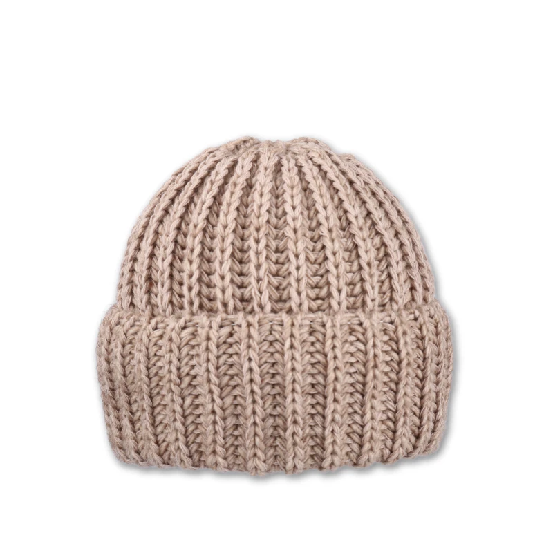 Dámská čepice klasická - hnědá