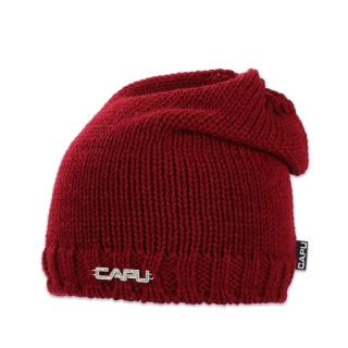 Dámská zimní přepadlá čepice – zateplená flízem