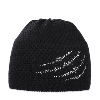 Dámská čepice klasická s kamínky