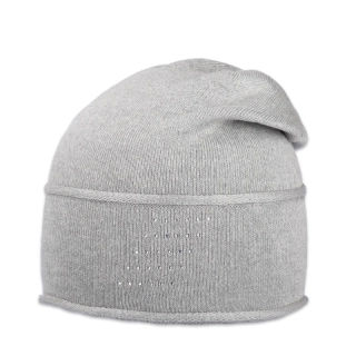 Dámská čepice přepadlá s kamínky
