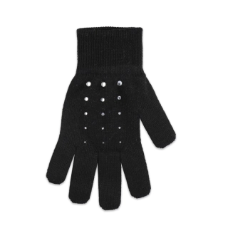 Dámské rukavice s kamínky