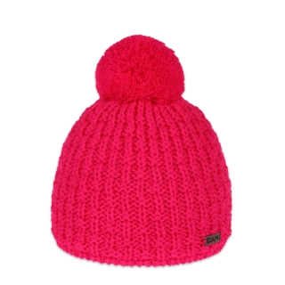 Dětská čepice s akrylovou bambulí