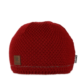 Pánská zimní čepice – zateplená flízem, s reflexním pruhem