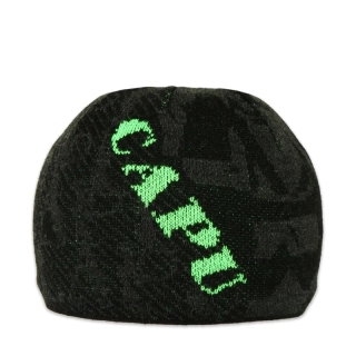 Pánská čepice klasická zelená, neon zelená