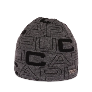 Pánská čepice klasická šedá