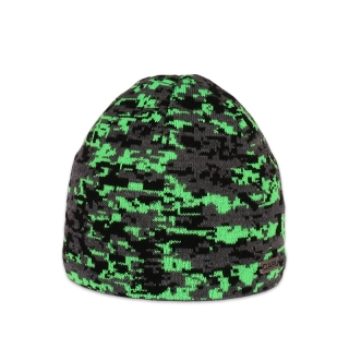 Pánská čepice klasická neon zelená