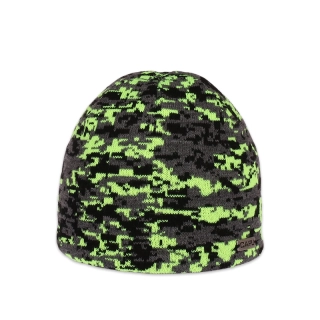 Pánská čepice klasická neon žlutá