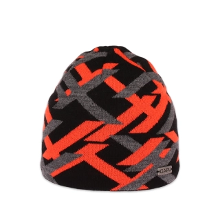 Pánská čepice klasická neon oranžová
