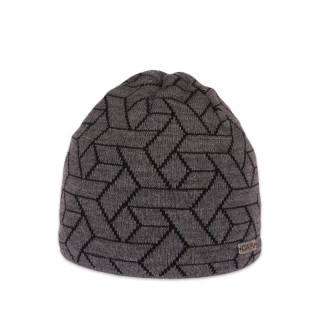 Pánská čepice klasická šedá