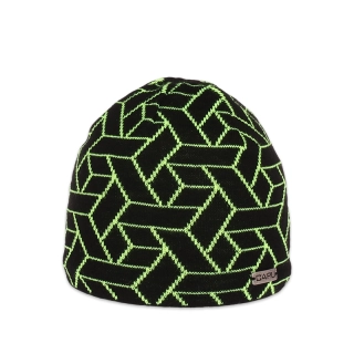 Pánská čepice klasická neon žlutá