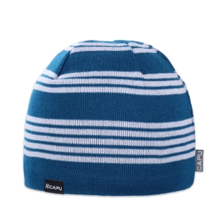 Pánská čepice klasická modrá