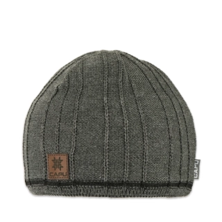 Pánská čepice klasická světle šedá