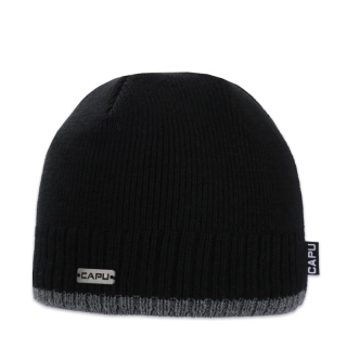 Pánská čepice klasická černá