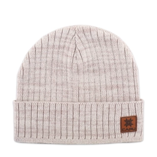 Pánská zimní čepice – dvojitá, pletená