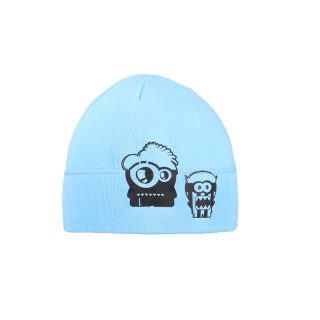 Dětská bavlněná jarní čepice – tenká jednovrstvá (52-56 cm)