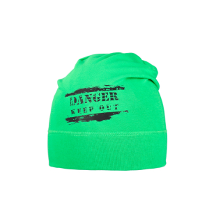 Dětská bavlněná jarní čepice přepadlá – tenká jednovrstvá (52-56 cm)