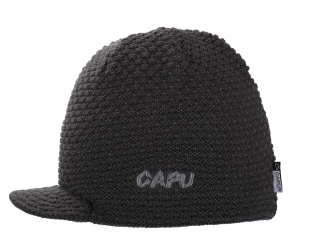 Pánská zimní čepice – zateplená flízem, s kšiltem